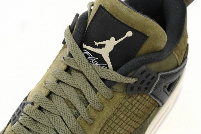 Rep Craft Jordan 4 Olive FB9927-200 Medium Air 0706